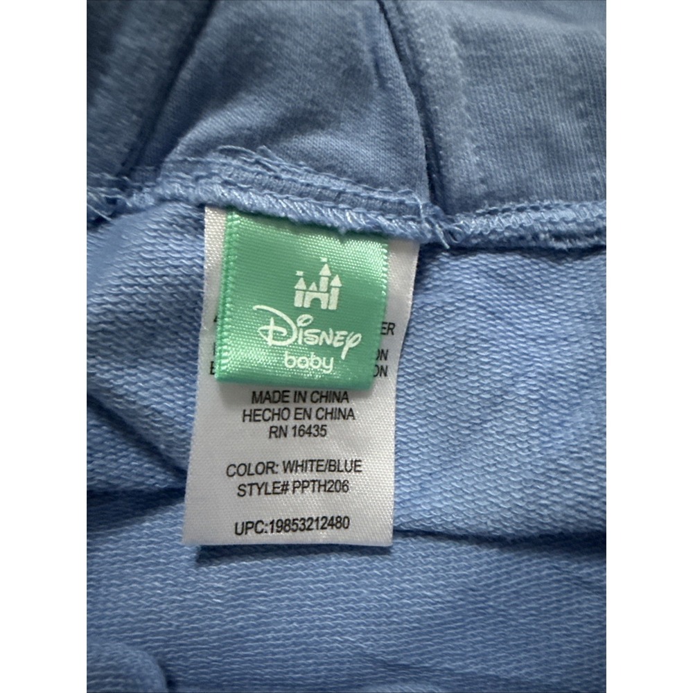 Disney Baby Toy Story Woody Buzz Lightyear Blue Overalls Size 6/9M PPTH206 - Picture 6 of 7